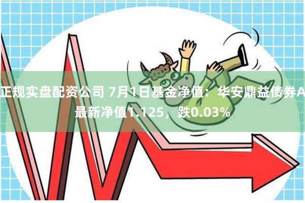 正规实盘配资公司 7月1日基金净值：华安鼎益债券A最新净值1.125，跌0.03%