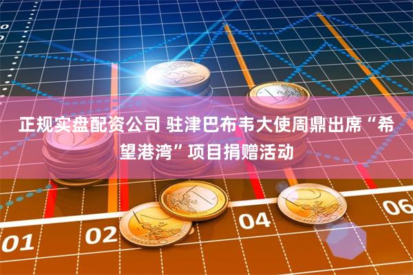 正规实盘配资公司 驻津巴布韦大使周鼎出席“希望港湾”项目捐赠活动