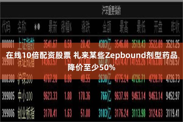 在线10倍配资股票 礼来某些Zepbound剂型药品降价至少50%