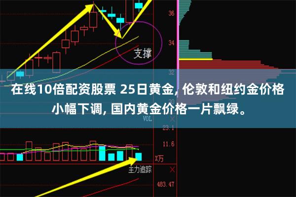 在线10倍配资股票 25日黄金, 伦敦和纽约金价格小幅下调, 国内黄金价格一片飘绿。